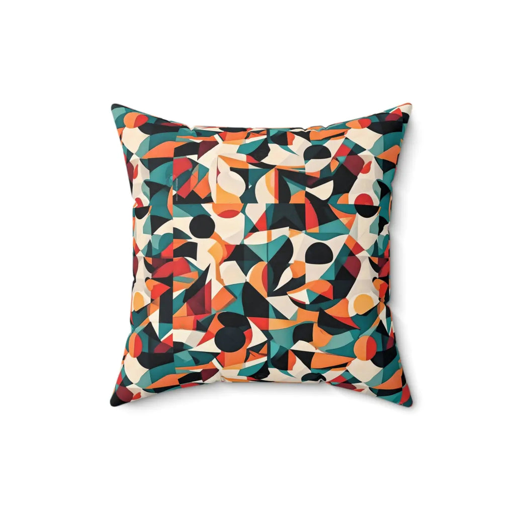Abstract Pattern Square Pillow - Modern Home Decor - DipaliZ