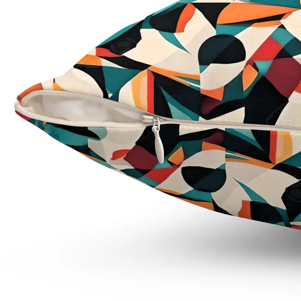 Abstract Pattern Square Pillow - Modern Home Decor - DipaliZ