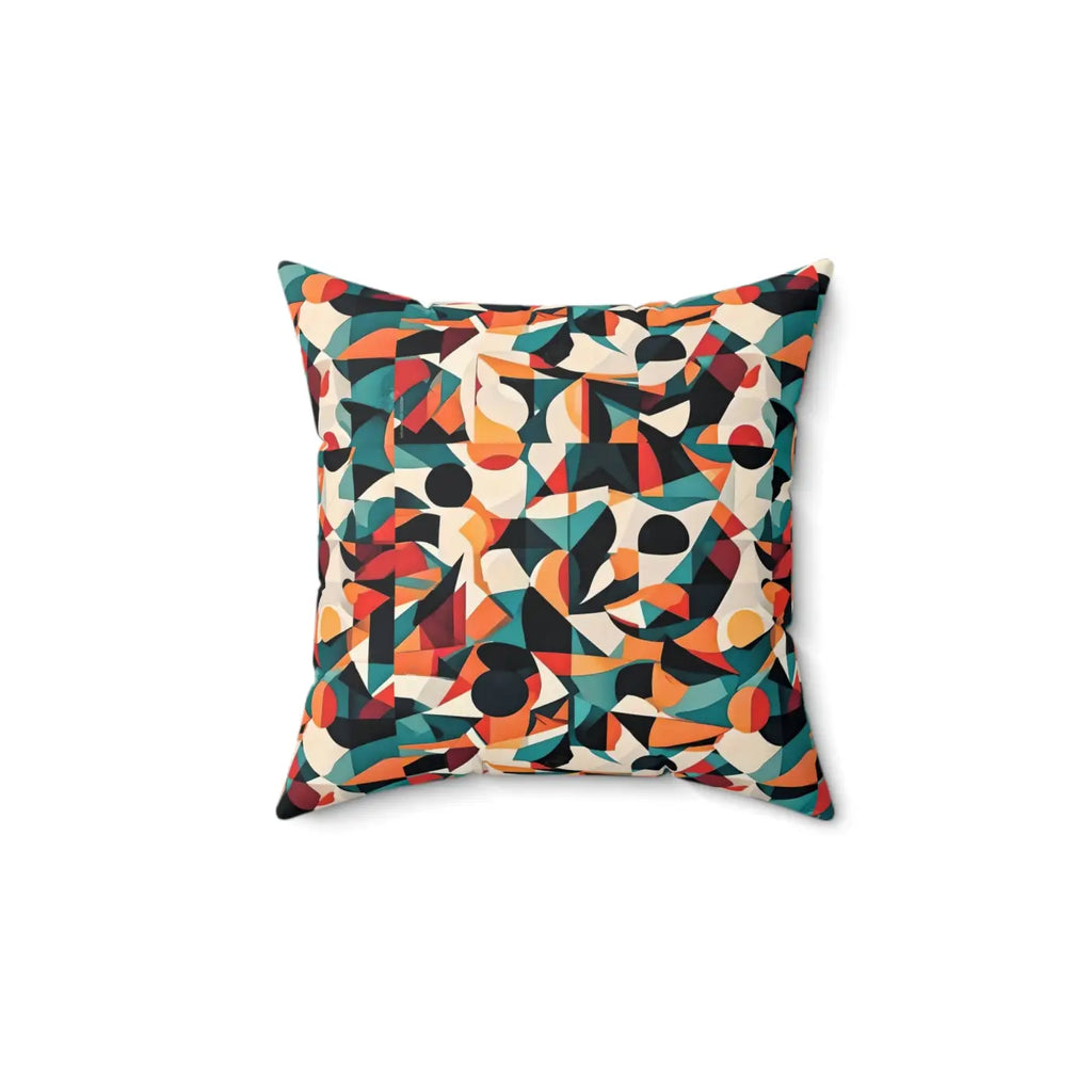 Abstract Pattern Square Pillow - Modern Home Decor - DipaliZ