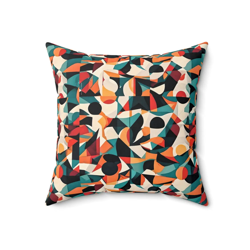 Abstract Pattern Square Pillow - Modern Home Decor - DipaliZ