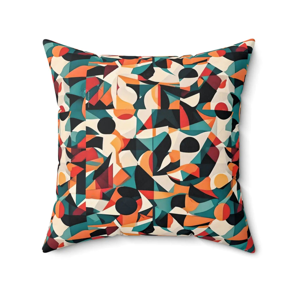 Abstract Pattern Square Pillow - Modern Home Decor - DipaliZ