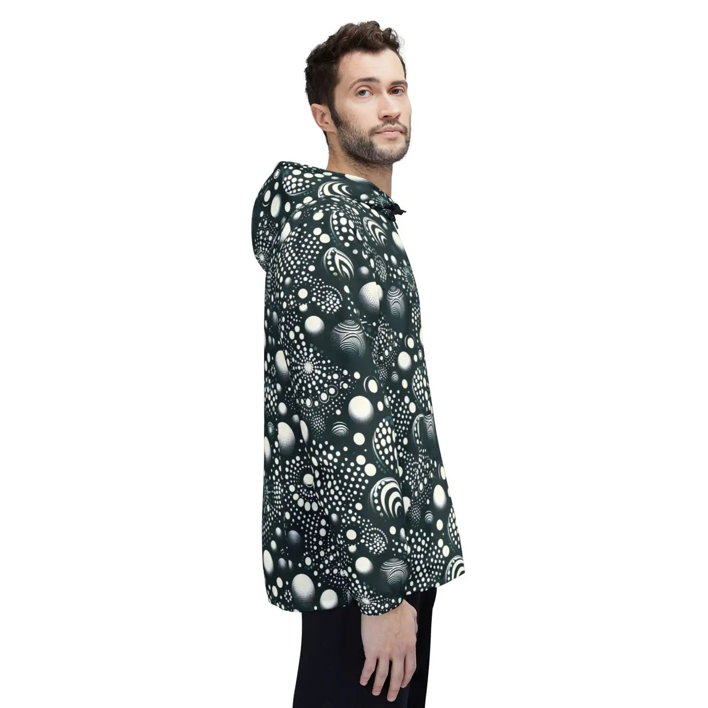Bold Windbreaker Jacket - Color Splashes Outdoor Style - DipaliZ