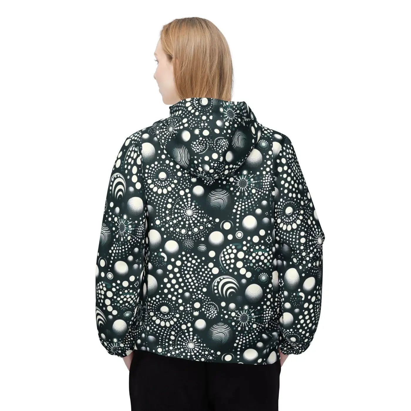 Bold Windbreaker Jacket - Color Splashes Outdoor Style - DipaliZ
