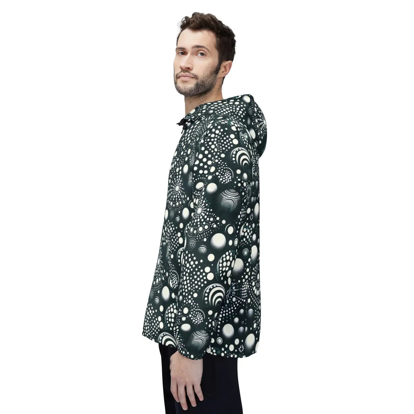 Bold Windbreaker Jacket - Color Splashes Outdoor Style - DipaliZ