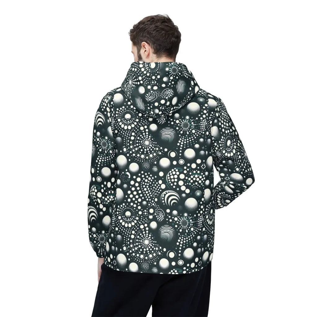 Bold Windbreaker Jacket - Color Splashes Outdoor Style - DipaliZ