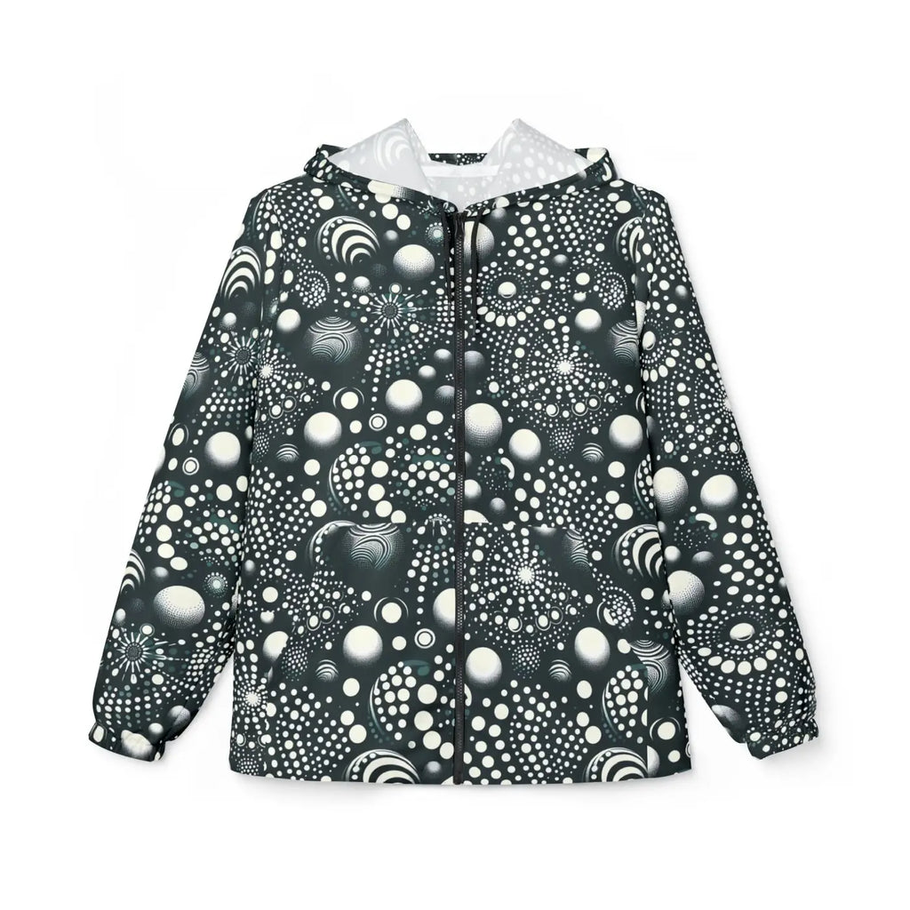 Bold Windbreaker Jacket - Color Splashes Outdoor Style - DipaliZ