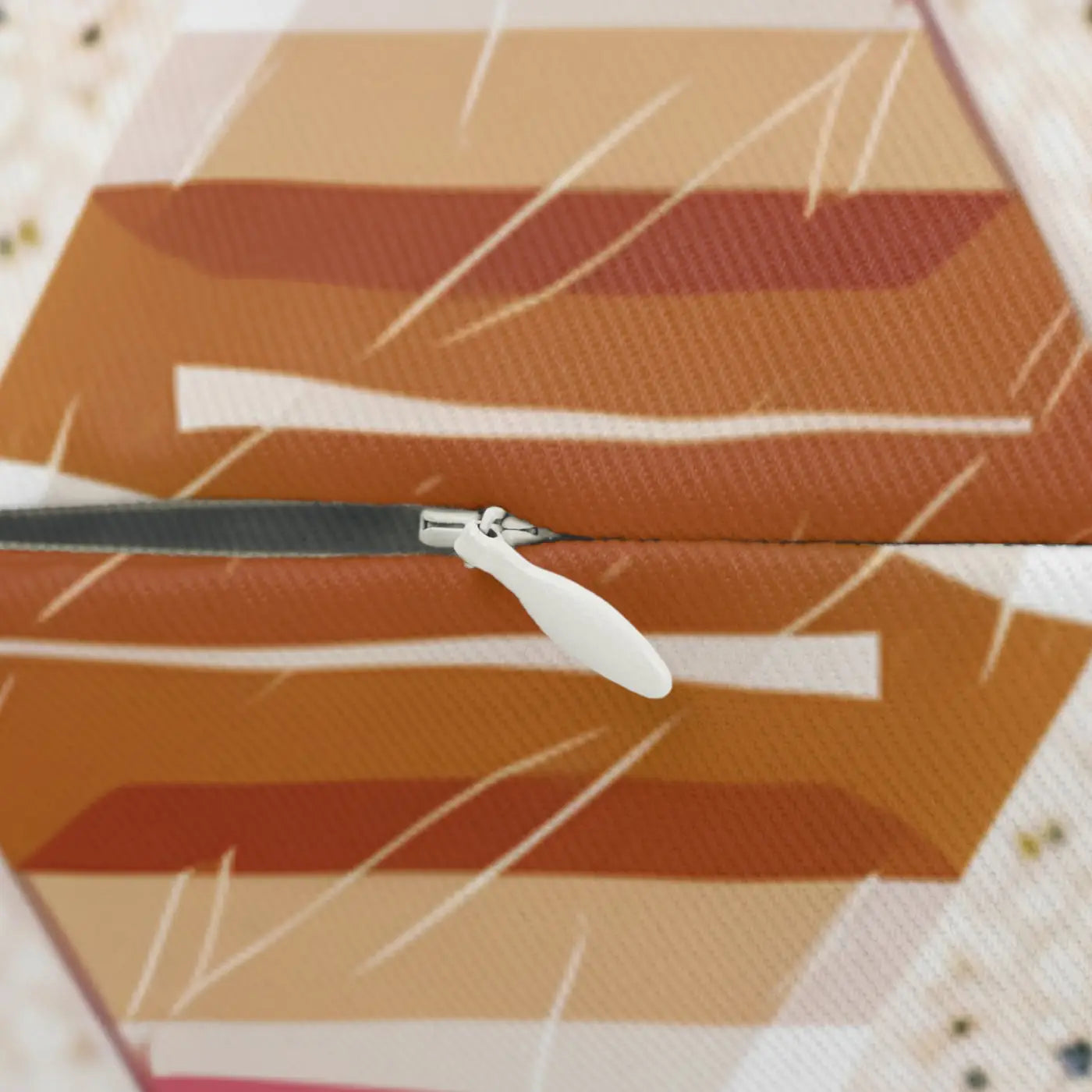 Abstract Triangles Spun Polyester Lumbar Pillow - Home Decor - DipaliZ
