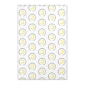 Grey Circles Area Rugs - Modern Geometric Floor Decor - DipaliZ
