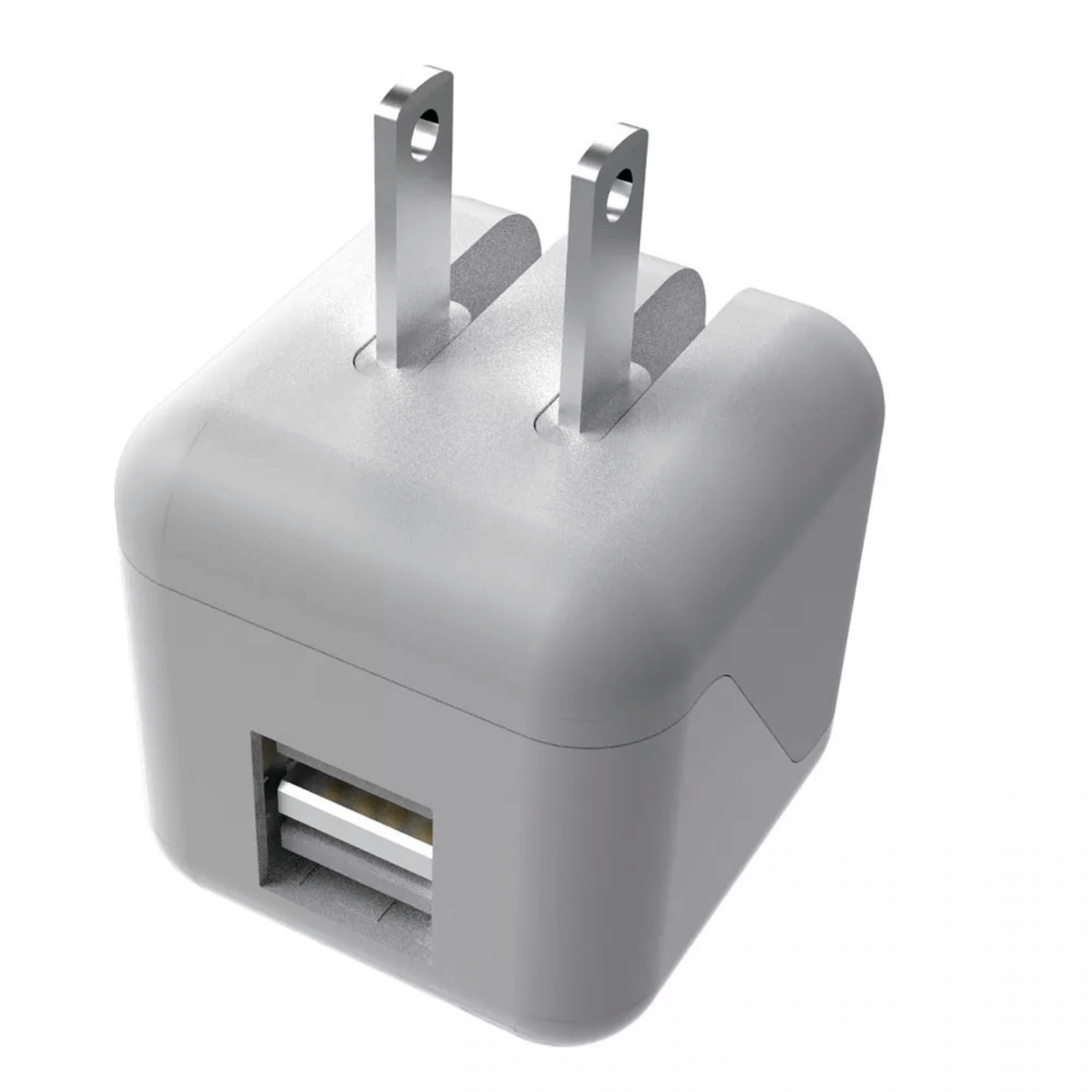 Xyst 2.4-Amp Dual USB Wall Charger With 4Ft Lightning Cable