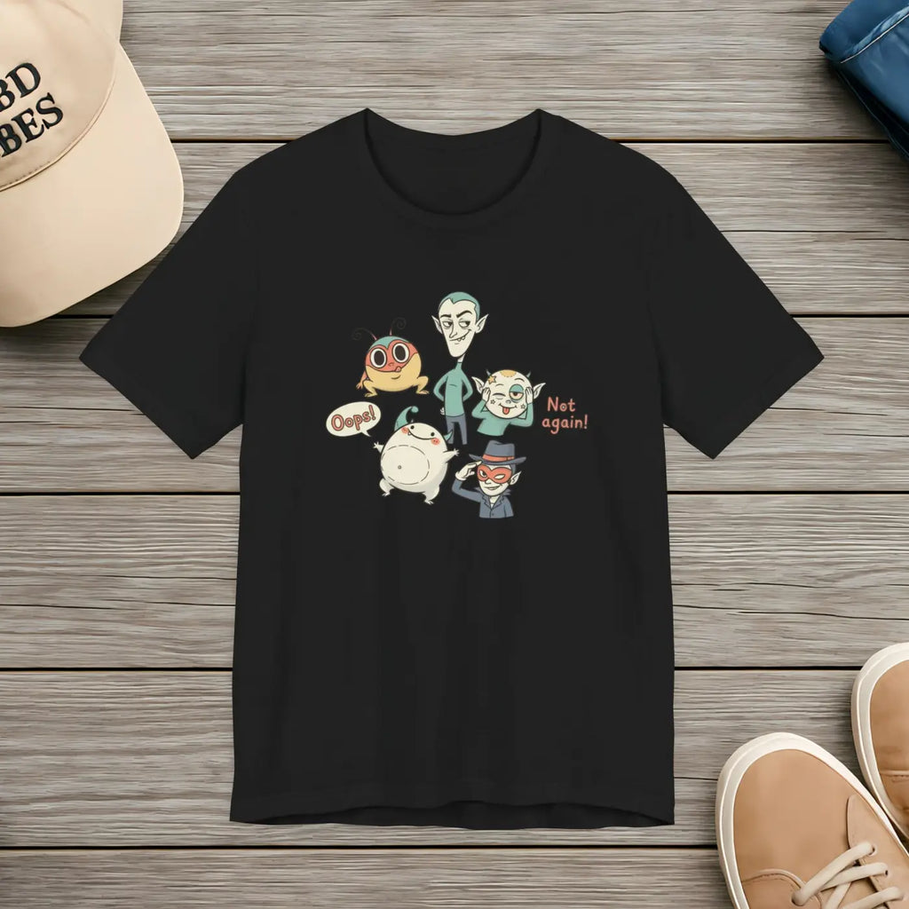 Pastel Creature Doodle Tee - Chaos Style Design - DipaliZ