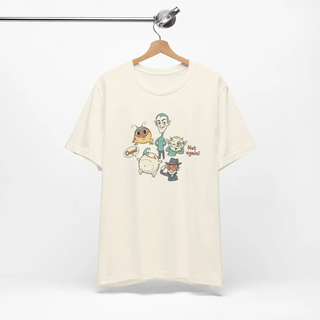 Pastel Creature Doodle Tee - Chaos Style Design - DipaliZ