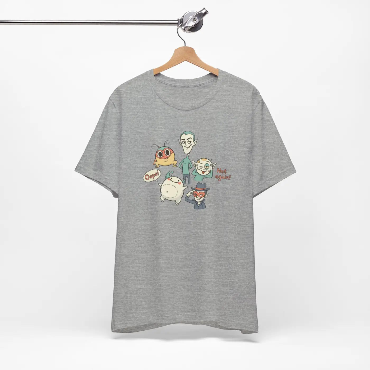 Pastel Creature Doodle Tee - Chaos Style Design - DipaliZ