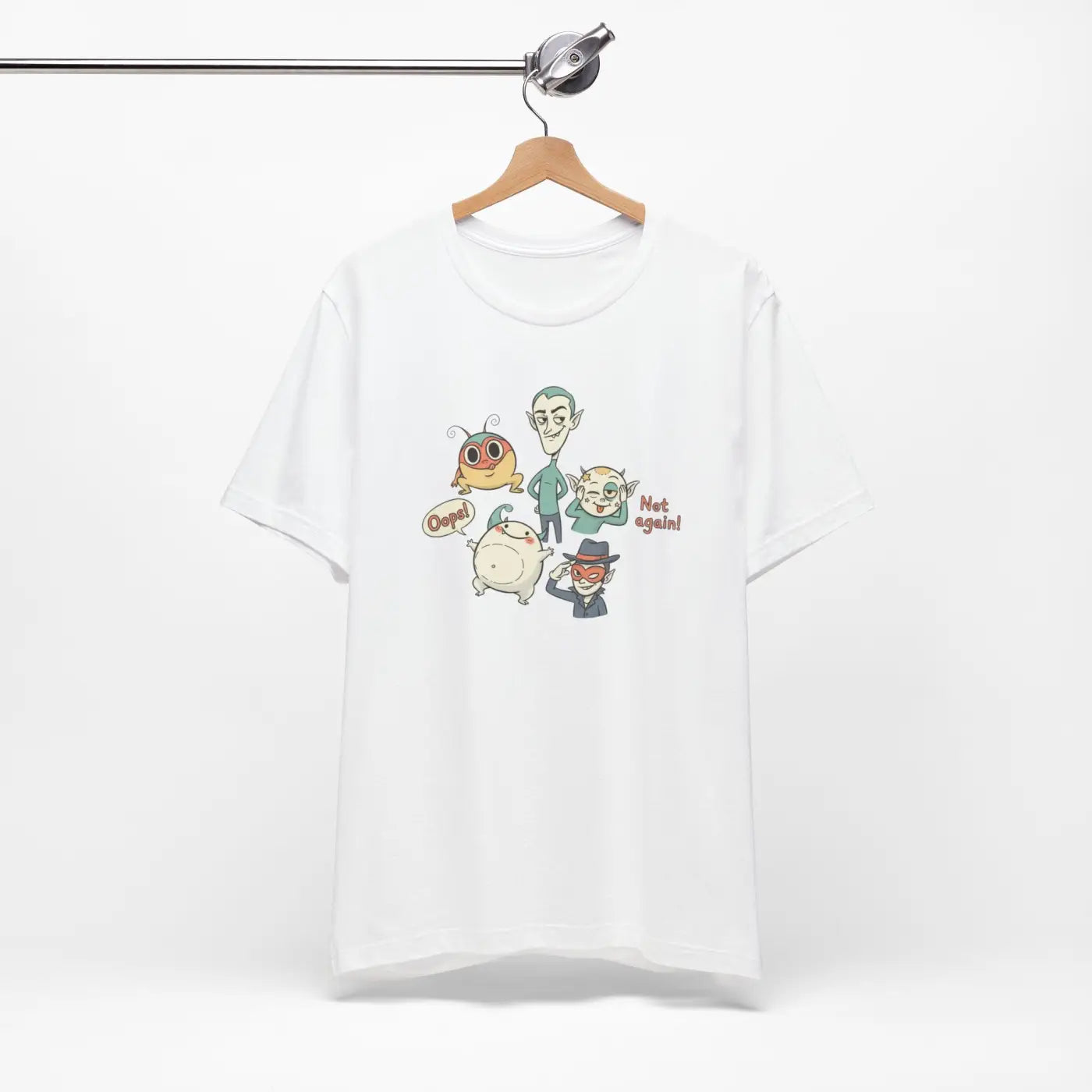 Pastel Creature Doodle Tee - Chaos Style Design - DipaliZ