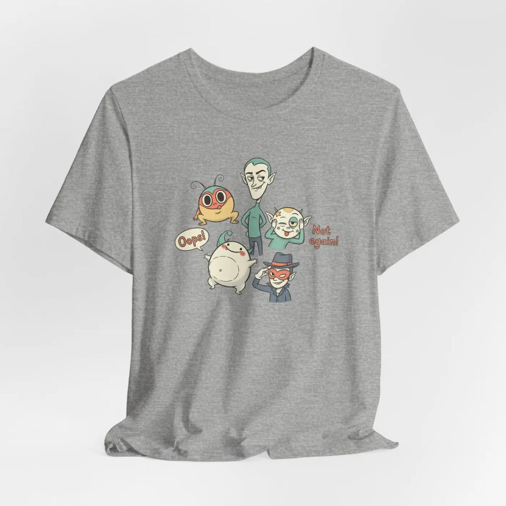 Pastel Creature Doodle Tee - Chaos Style Design - DipaliZ