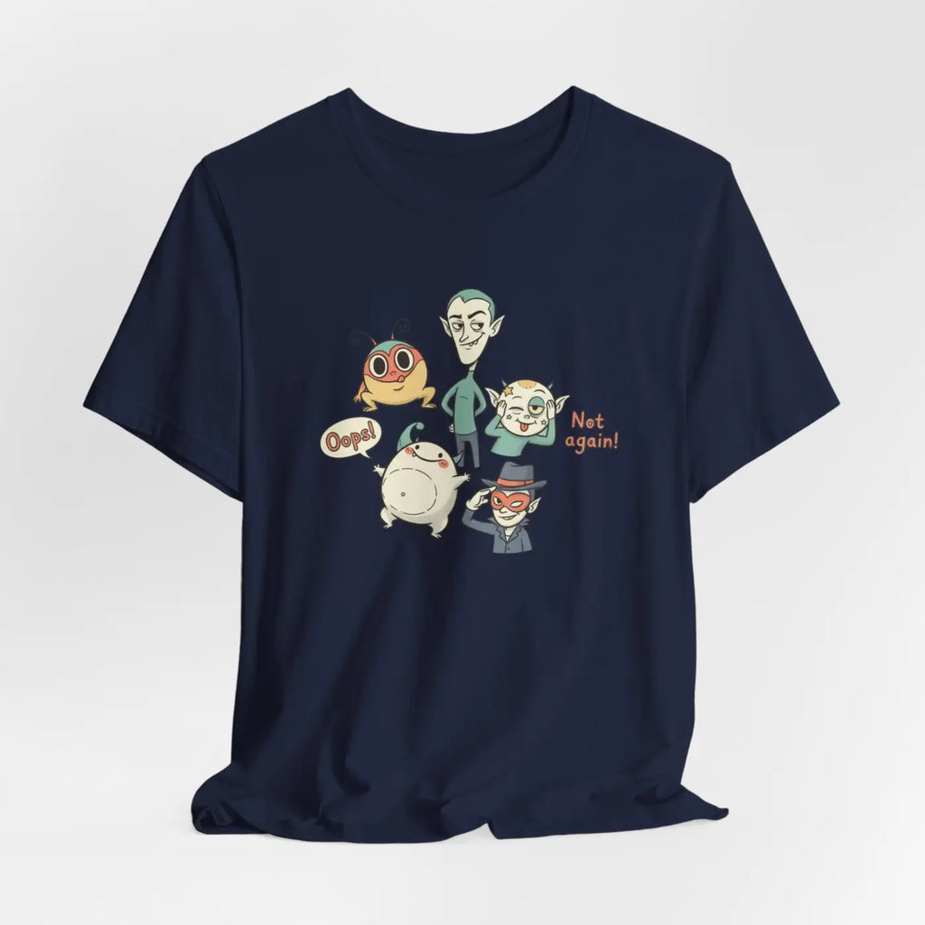 Pastel Creature Doodle Tee - Chaos Style Design - DipaliZ
