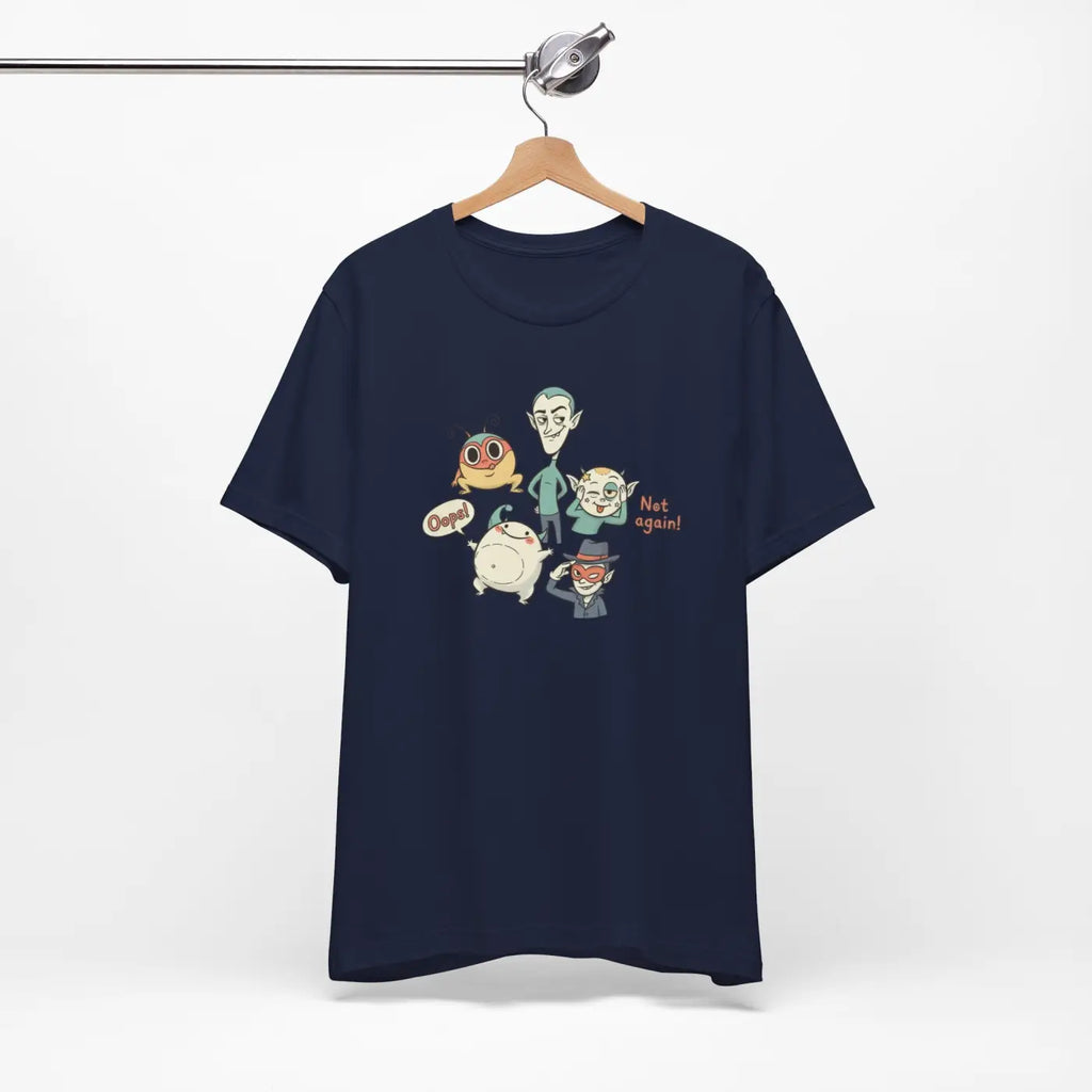 Pastel Creature Doodle Tee - Chaos Style Design - DipaliZ