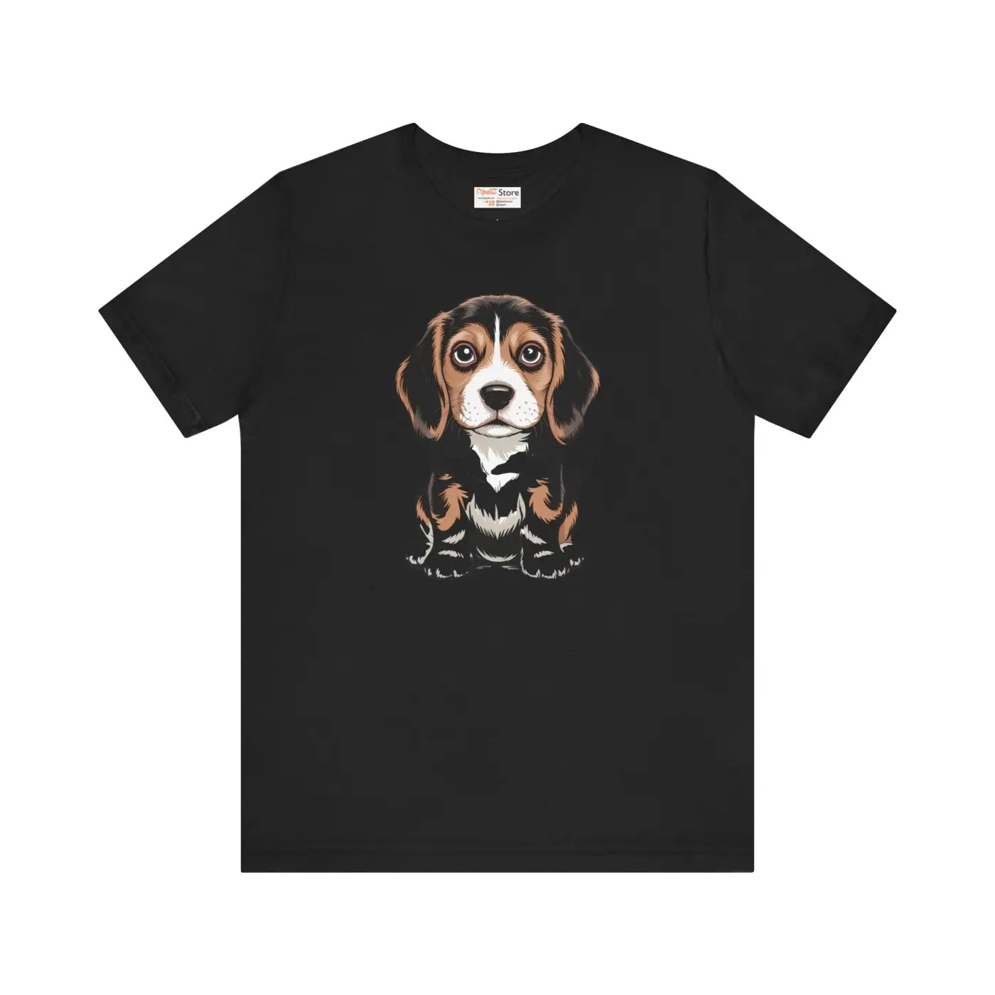 Beagle Graphic Tee - Adorable Dog Lover Shirt - DipaliZ