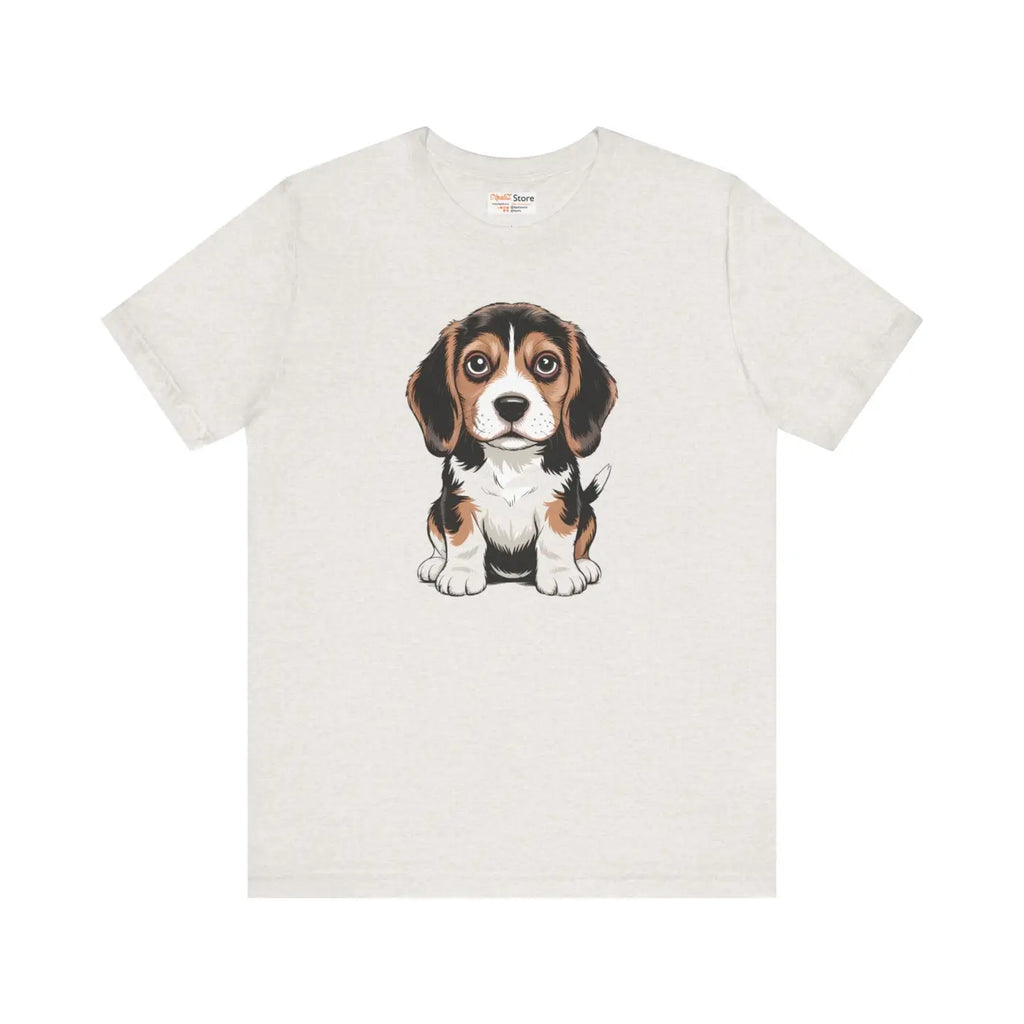 Beagle Graphic Tee - Adorable Dog Lover Shirt - DipaliZ