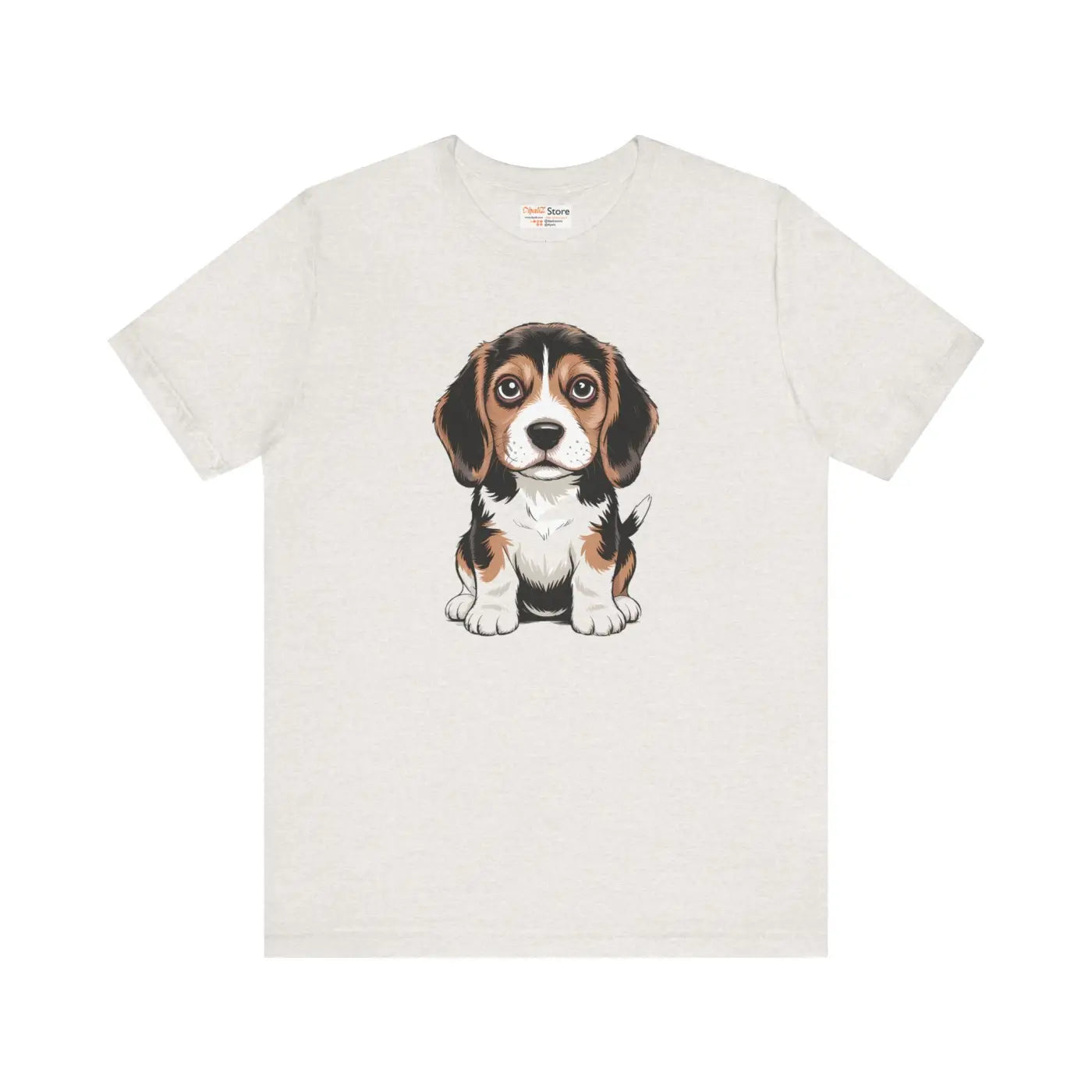 Beagle Graphic Tee - Adorable Dog Lover Shirt - DipaliZ