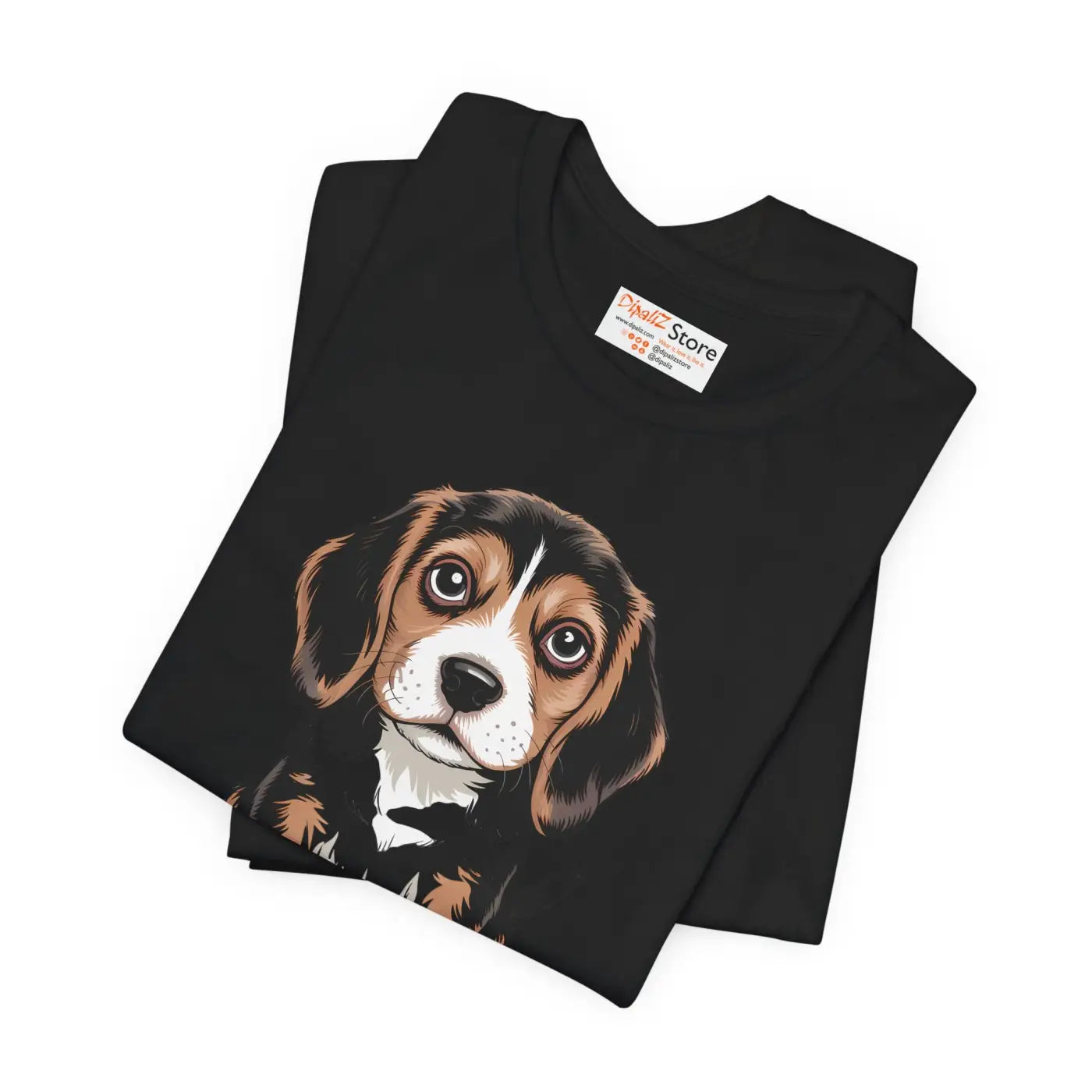 Beagle Graphic Tee - Adorable Dog Lover Shirt - DipaliZ