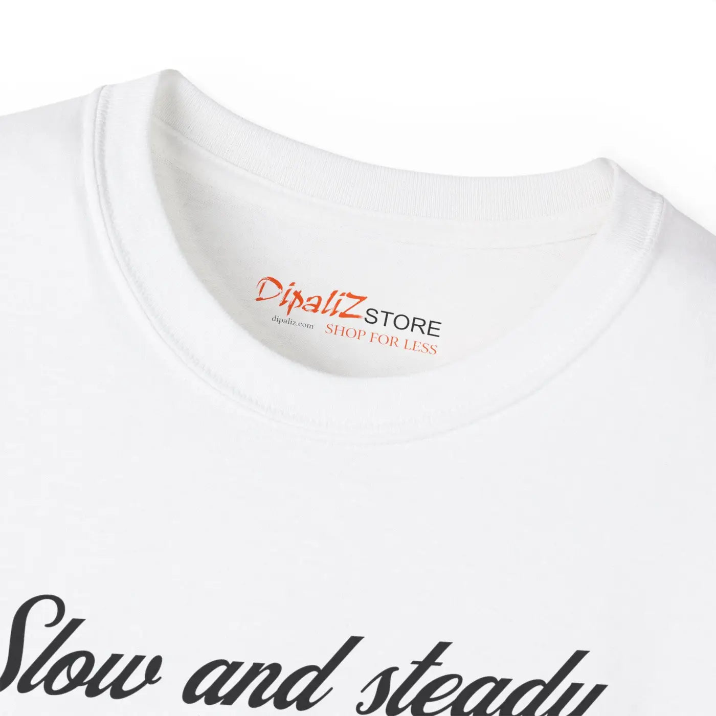 Sloth T-Shirt - Slow and Steady Wins Unisex Cotton - DipaliZ