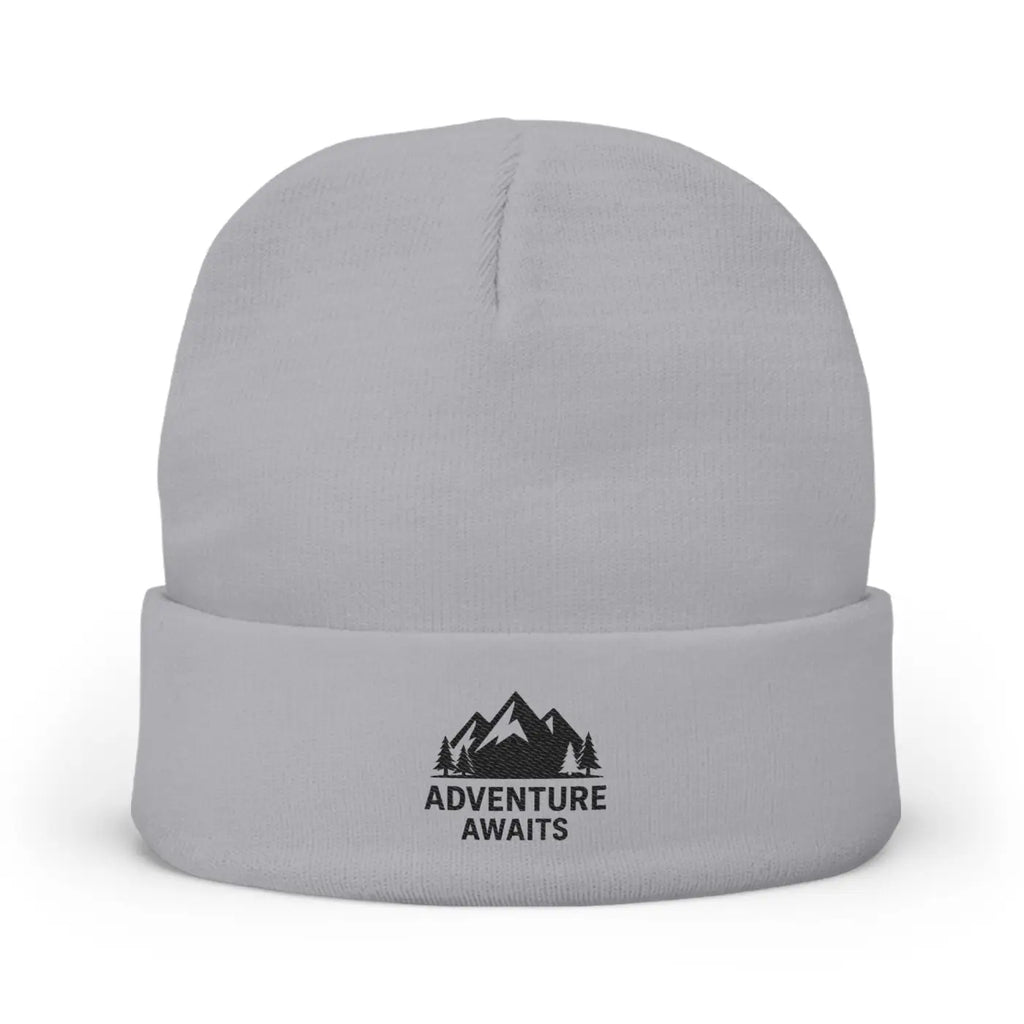 Adventure Awaits Knit Beanie - Cozy Winter Hat - DipaliZ