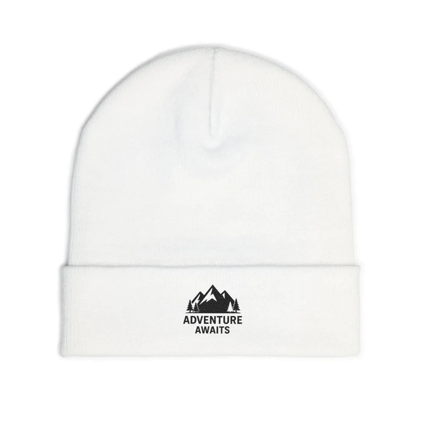 Adventure Awaits Knit Beanie - Cozy Winter Hat - DipaliZ