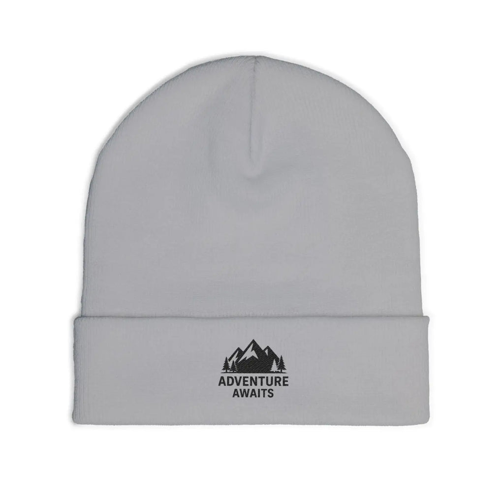Adventure Awaits Knit Beanie - Cozy Winter Hat - DipaliZ