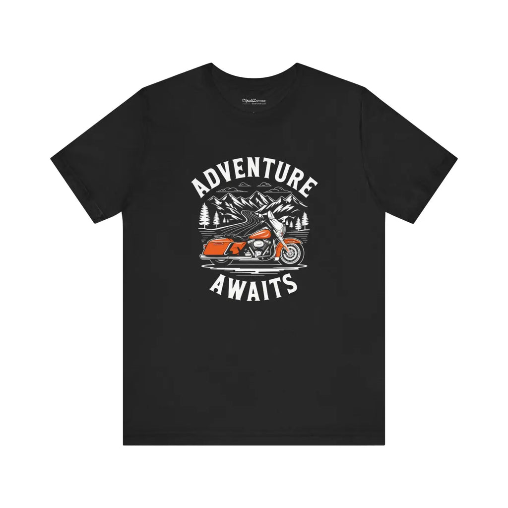 Adventure Awaits Unisex Jersey Short Sleeve Tee - Open Road - DipaliZ