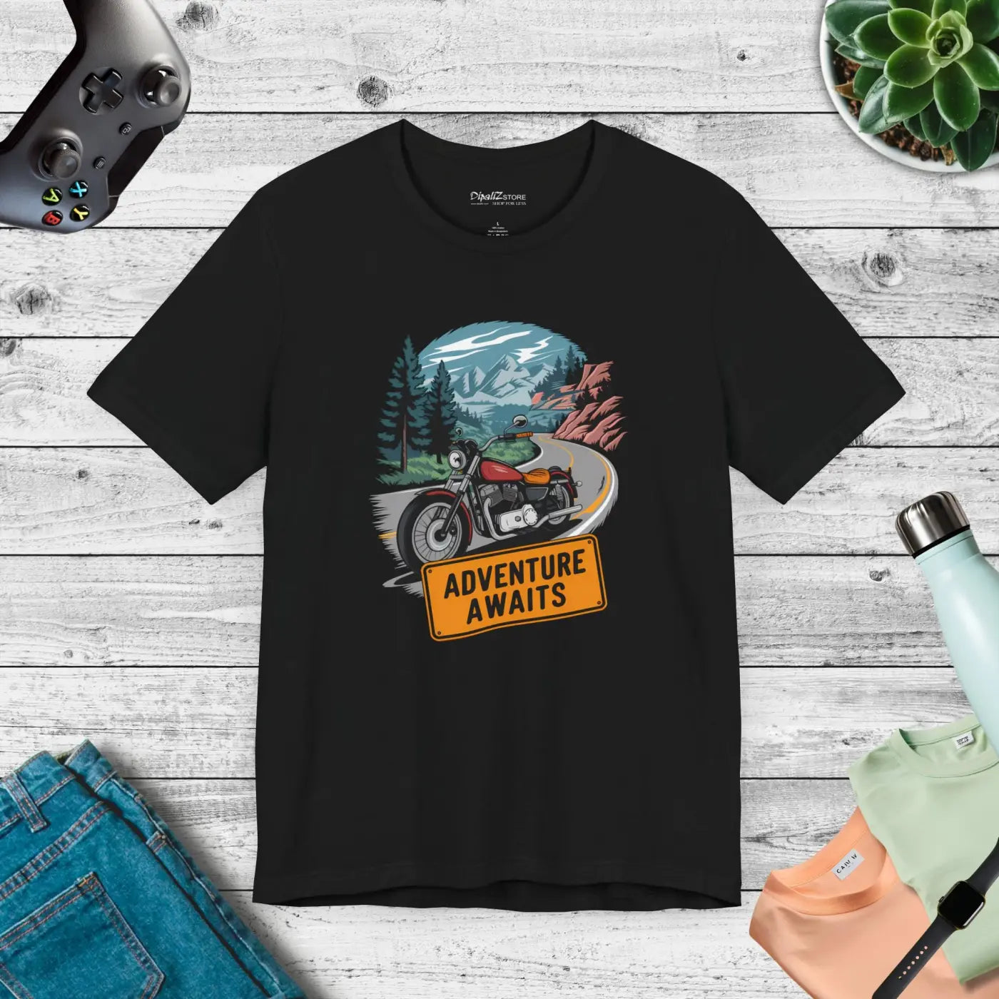 Unisex Jersey Short Sleeve Tee - Airlume Combed Cotton - DipaliZ