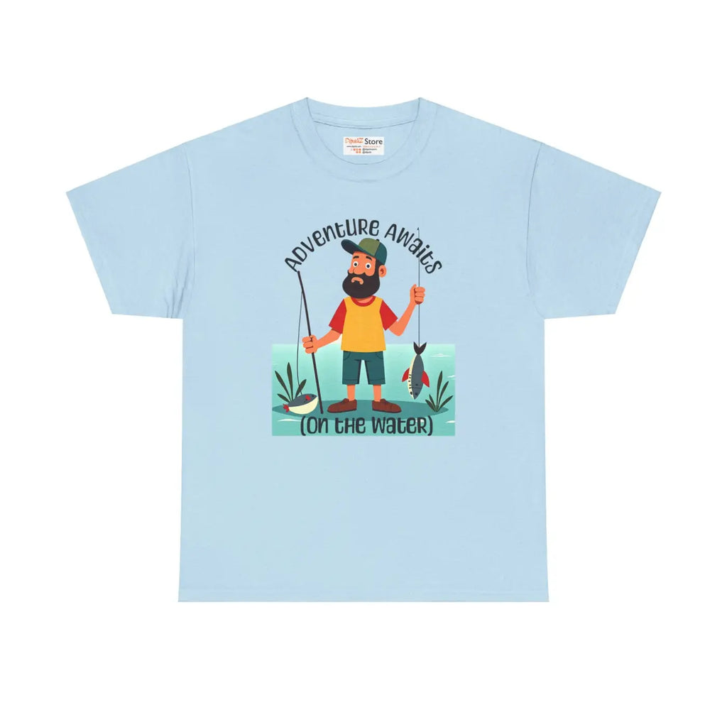 Fisherman Unisex Heavy Cotton Tee - Adventure Style - DipaliZ