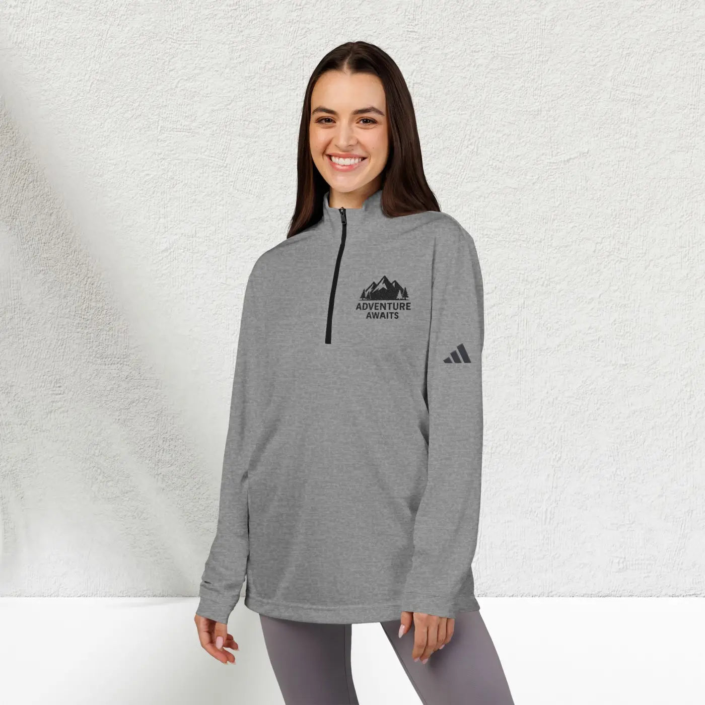 Premium Adventure Pullover - Stylish Quarter-Zip Activewear - DipaliZ