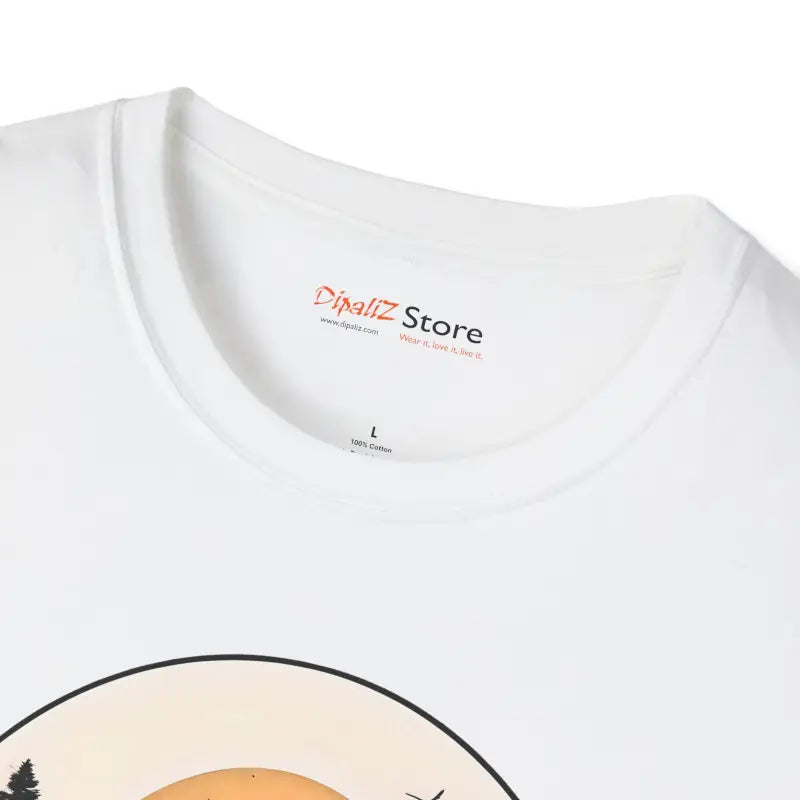 Unisex Softstyle T Shirt - Samurai Lake Adventure - DipaliZ