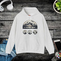 Mountain Trail Heavy Blend Hoodie - Unisex Sweatshirt - DipaliZ