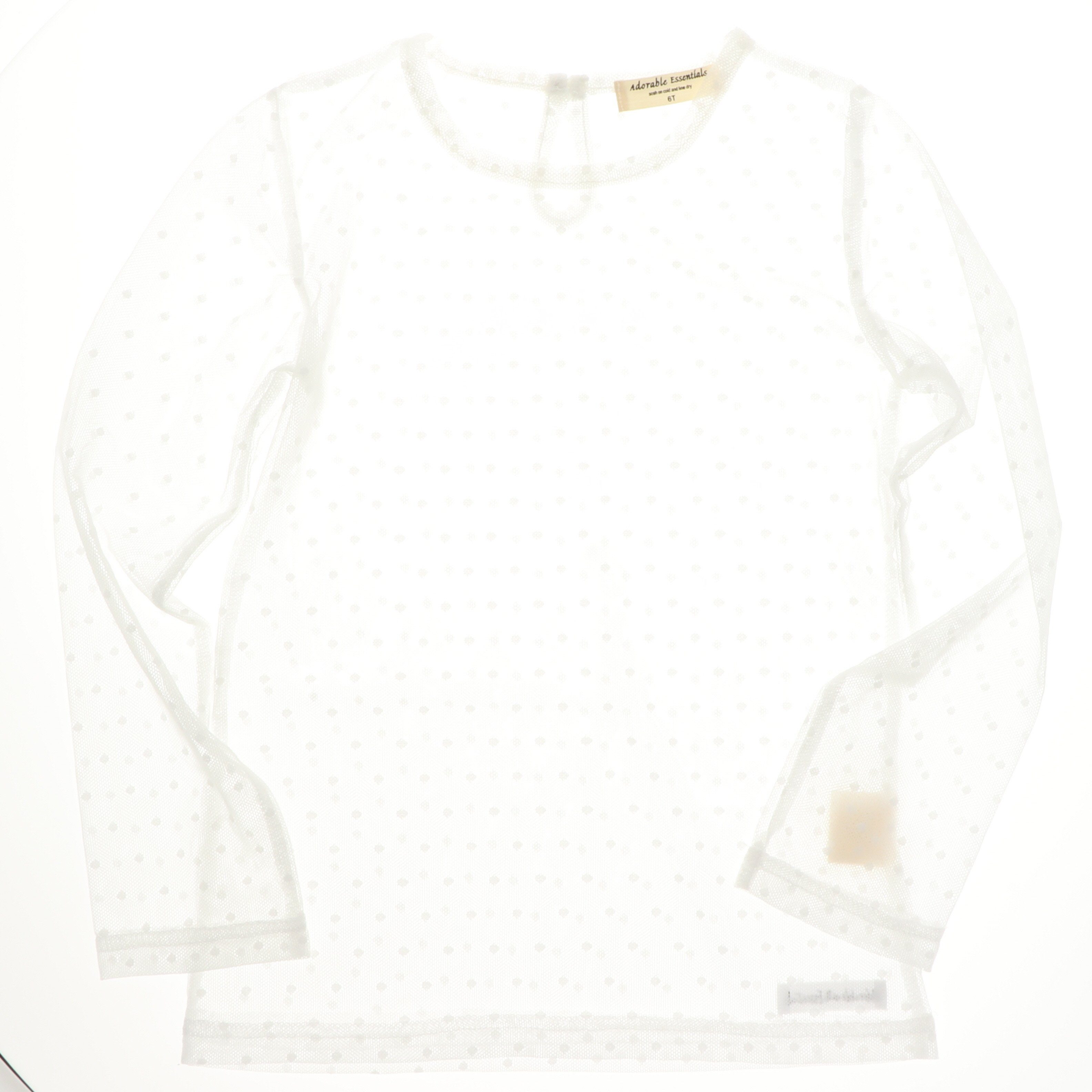 Dainty Lace Simple Shirts--In Stock!