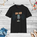 Microphone Enchanting Forest Tee - Soft Unisex Style - DipaliZ