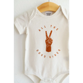 Always Good Vibes Organic Cotton Baby Onesie