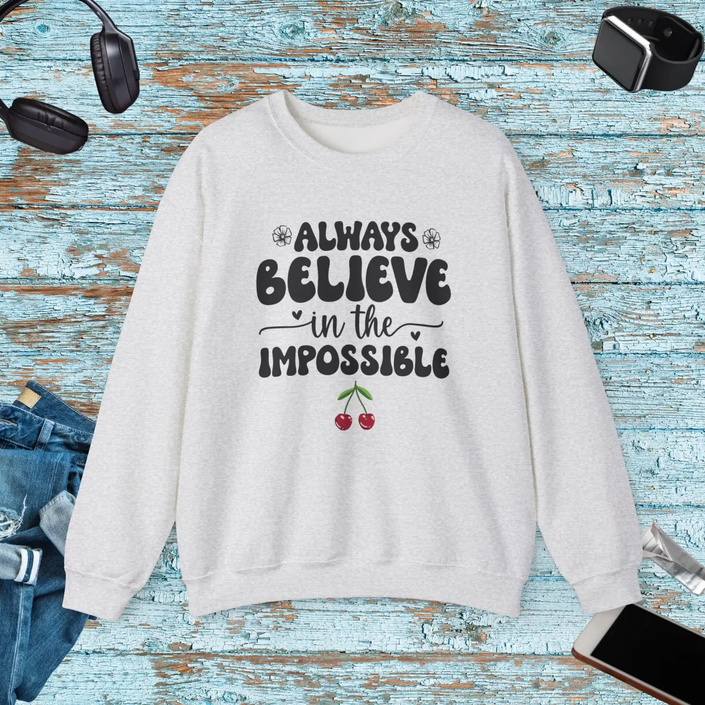 Unisex Heavy Blend Crewneck - Comfort Meets Style - DipaliZ