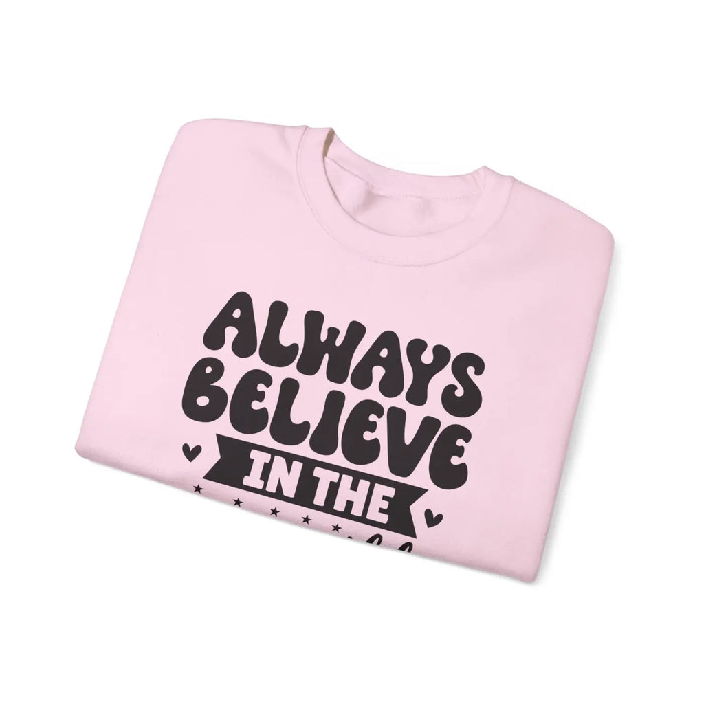 Heavy Blend Crewneck Sweatshirt - Conquer the Day - DipaliZ