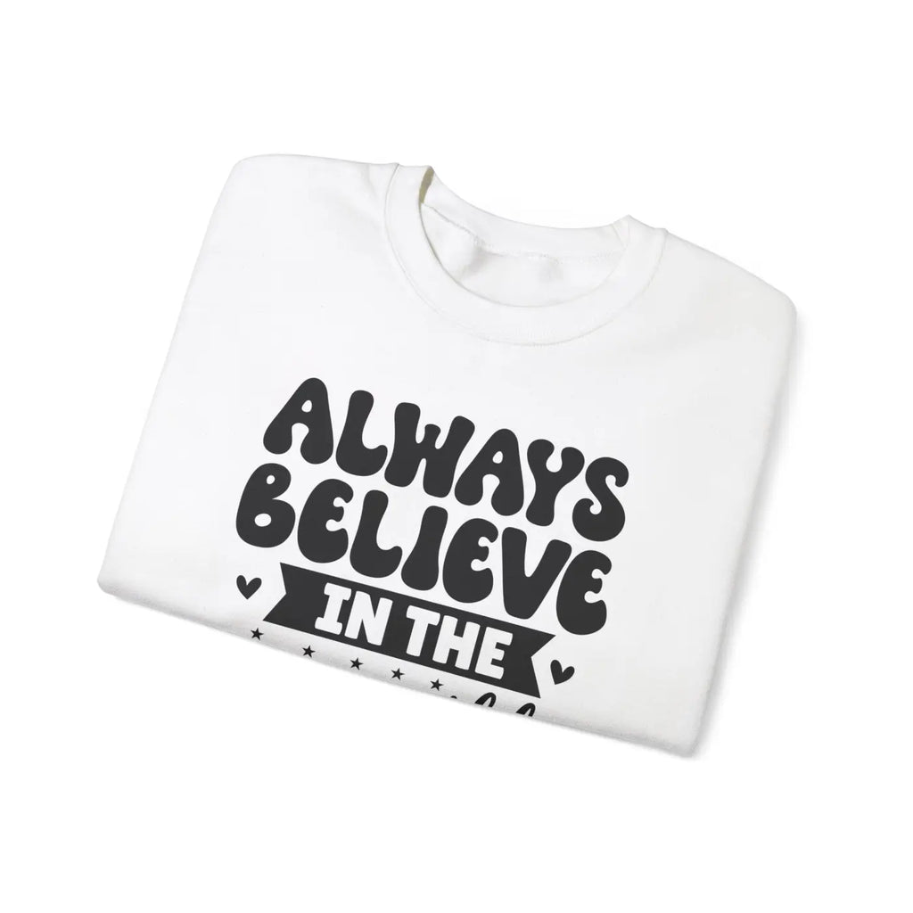 Heavy Blend Crewneck Sweatshirt - Conquer the Day - DipaliZ