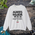 Heavy Blend Crewneck Sweatshirt - Conquer the Day - DipaliZ
