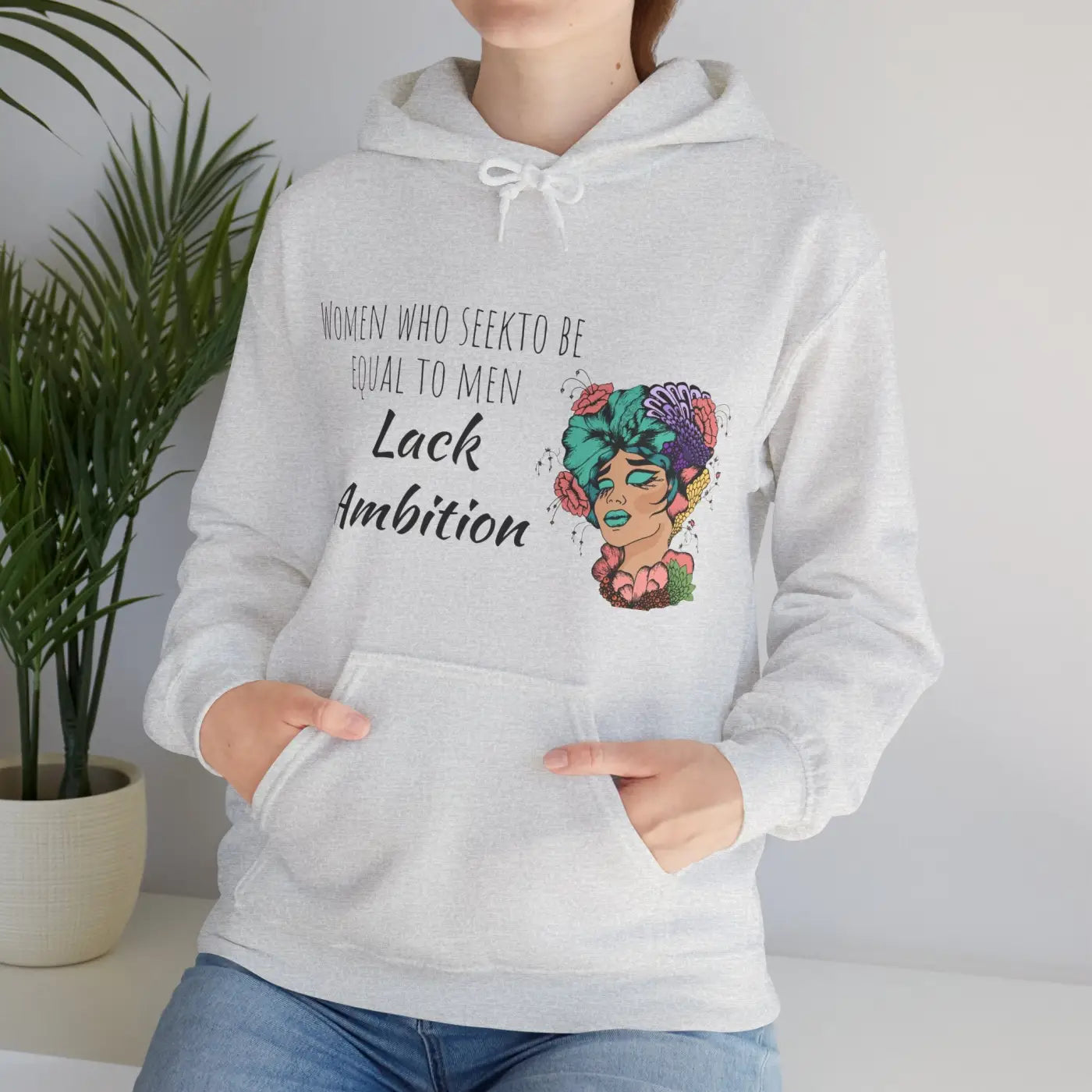 Unisex Heavy Blend™ Hooded Sweatshirt - Ambitious Women - DipaliZ