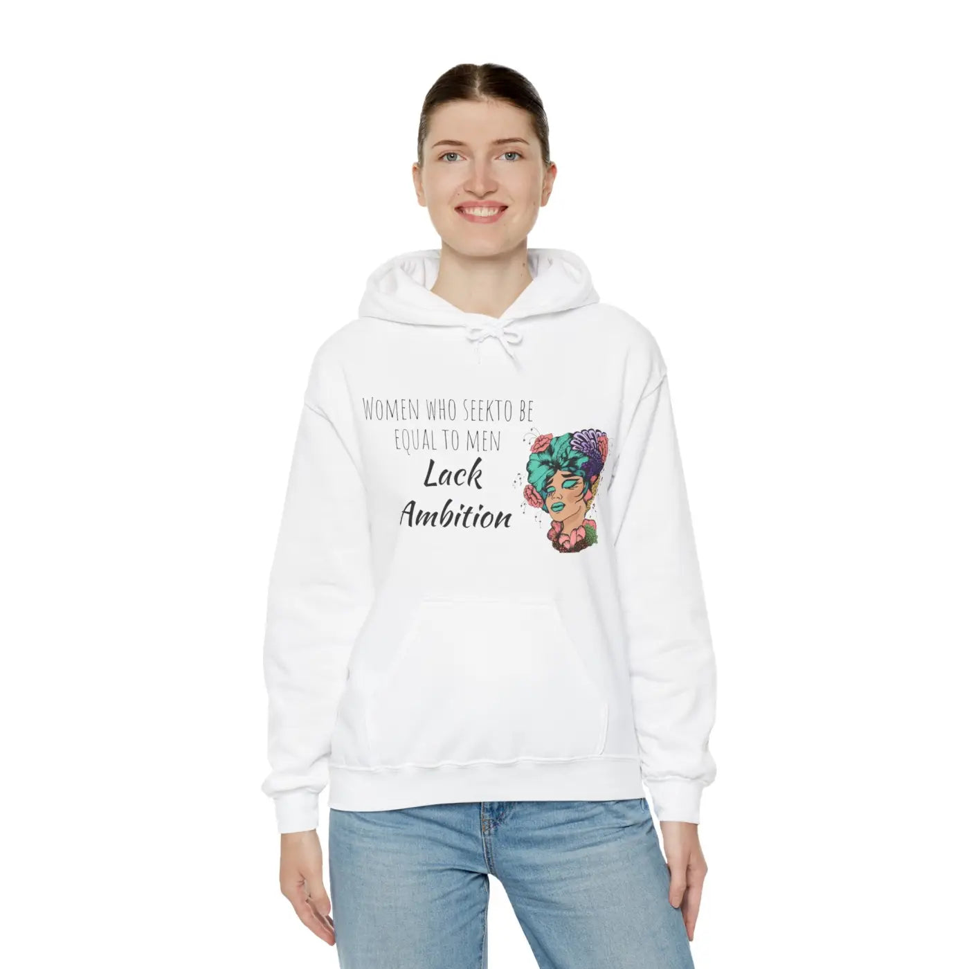 Unisex Heavy Blend™ Hooded Sweatshirt - Ambitious Women - DipaliZ