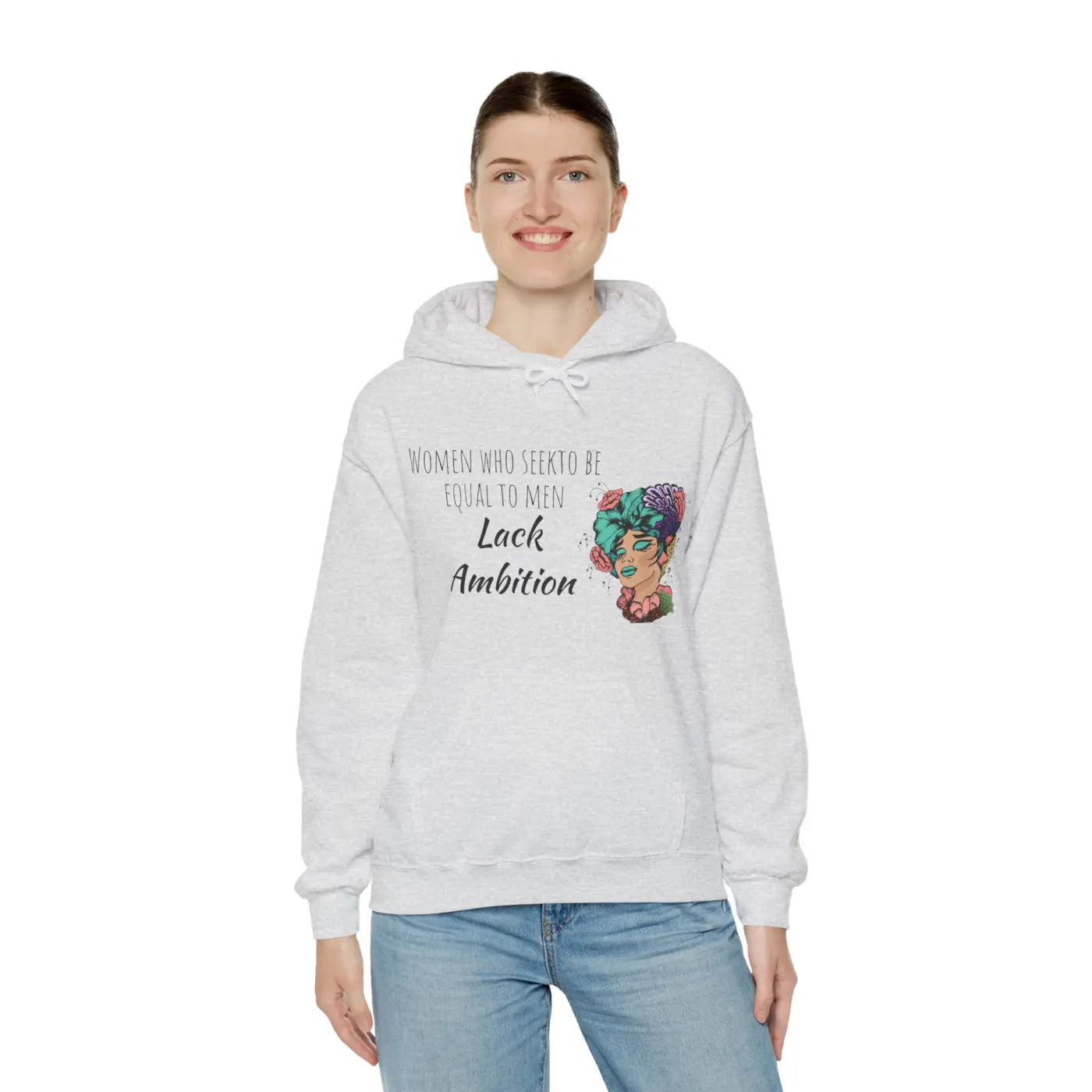 Unisex Heavy Blend™ Hooded Sweatshirt - Ambitious Women - DipaliZ