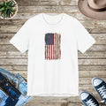 American Flag Unisex Jersey Short Sleeve Tee - Ring-Spun Cotton - DipaliZ