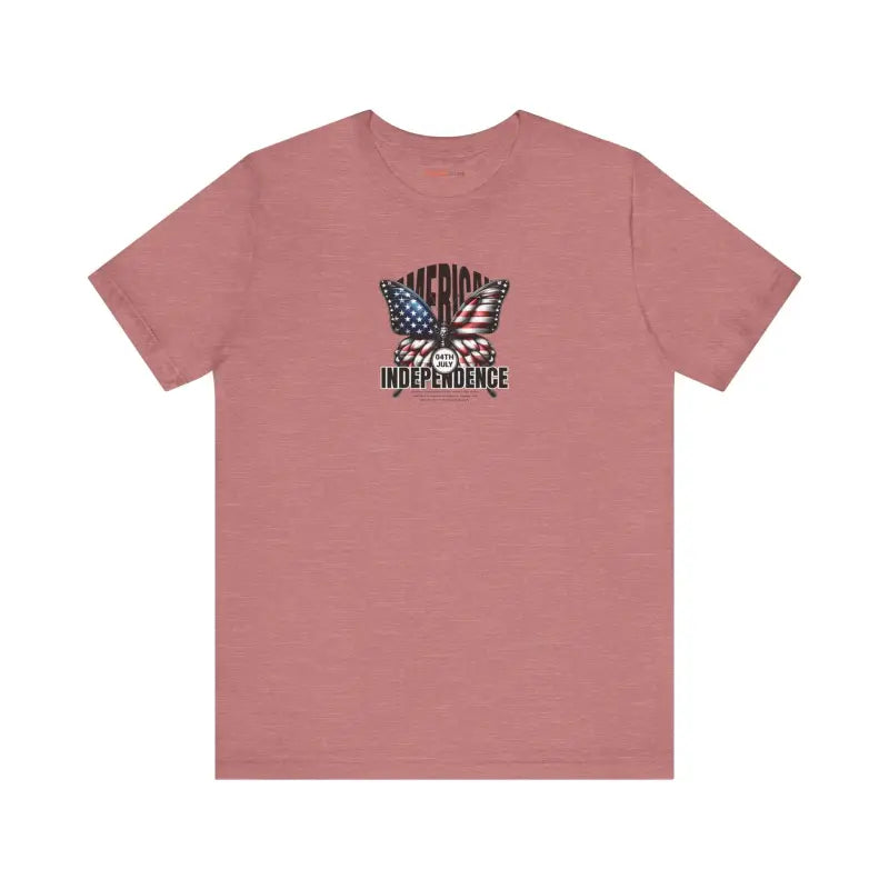 Unisex Jersey Fit Patriotic Tee - 4th of July - DipaliZ