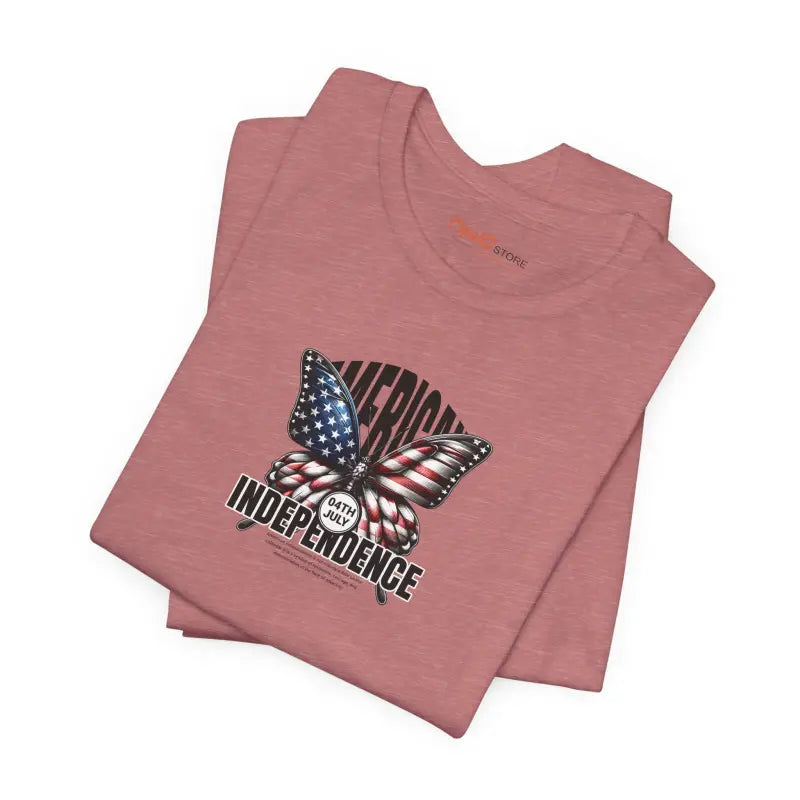 Unisex Jersey Fit Patriotic Tee - 4th of July - DipaliZ