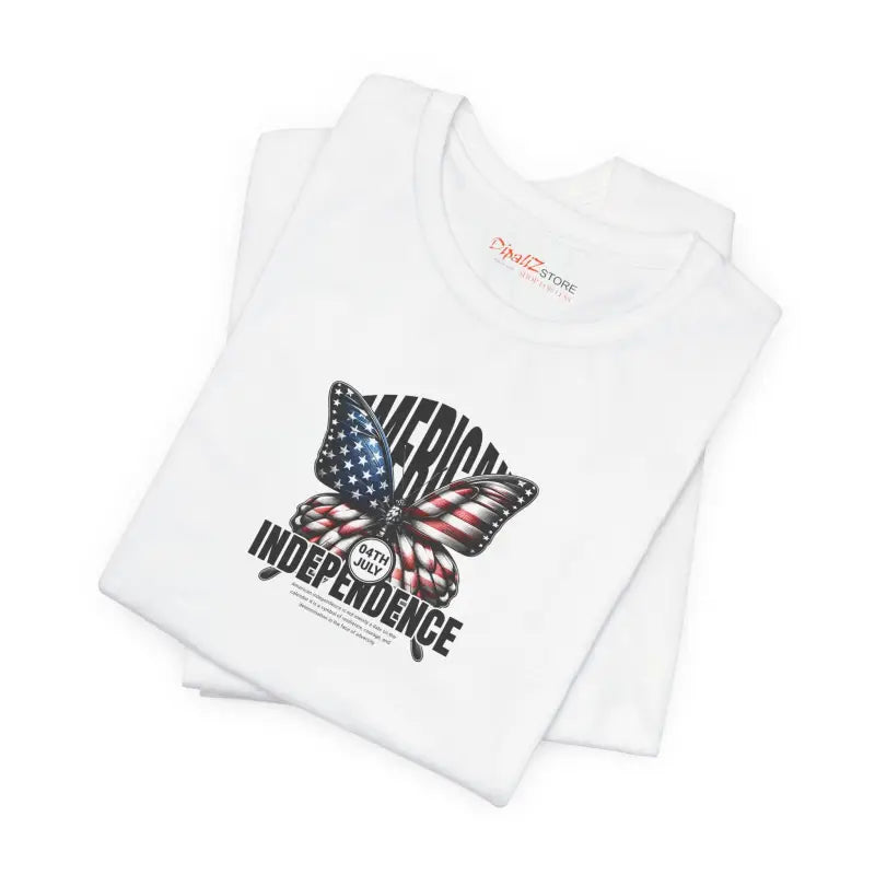 Unisex Jersey Fit Patriotic Tee - 4th of July - DipaliZ