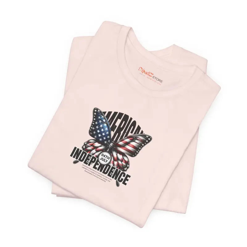 Unisex Jersey Fit Patriotic Tee - 4th of July - DipaliZ