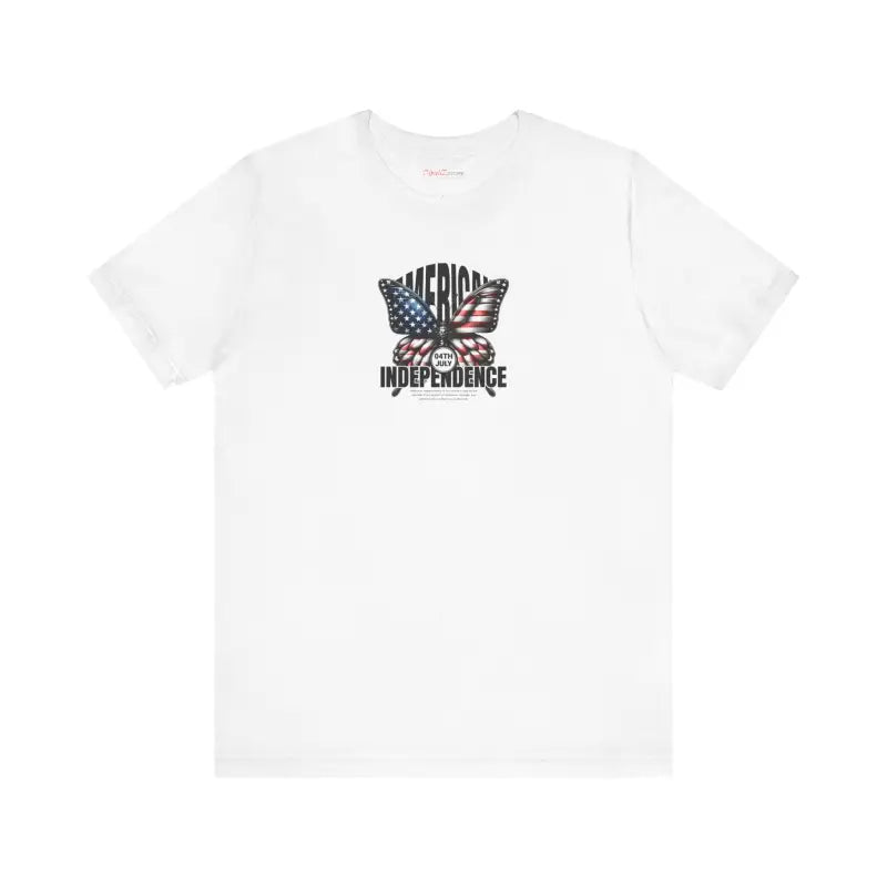 Unisex Jersey Fit Patriotic Tee - 4th of July - DipaliZ